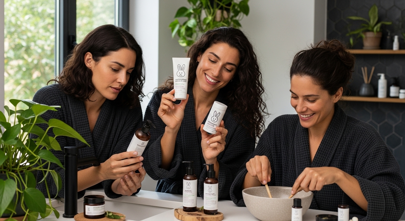 cruelty-free γυναίκες καλλυντικά ηθική