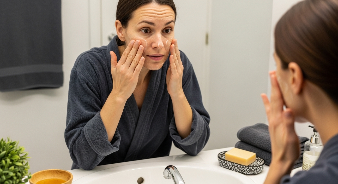 πρόσωπο καθαρισμός φυσικά προϊόντα