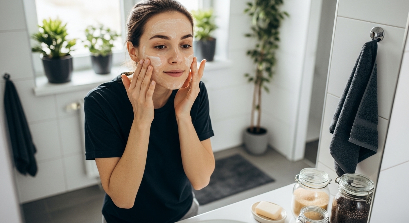 φυσικό peeling πρόσωπο