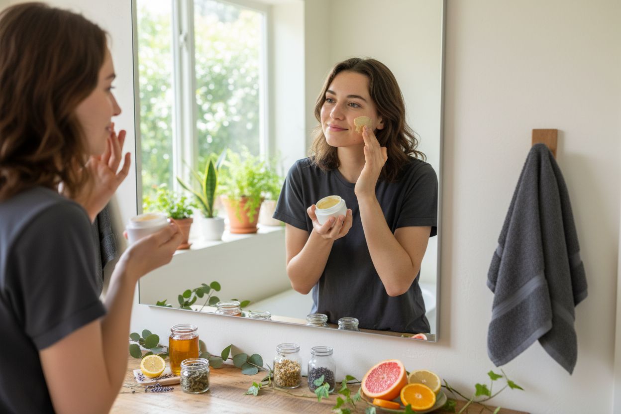 φυσικά συστατικά φροντίδα δέρματος