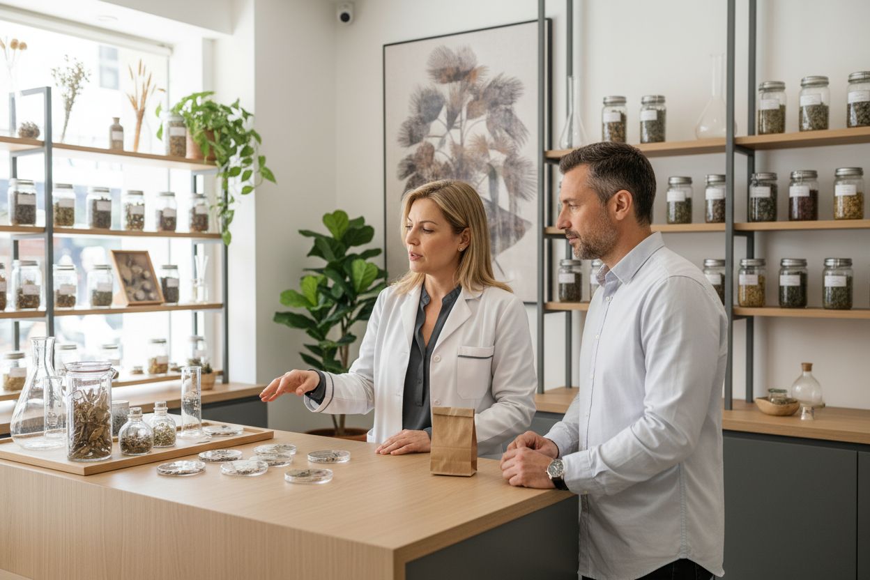 φαρμακοποιός φυτικά σκευάσματα
