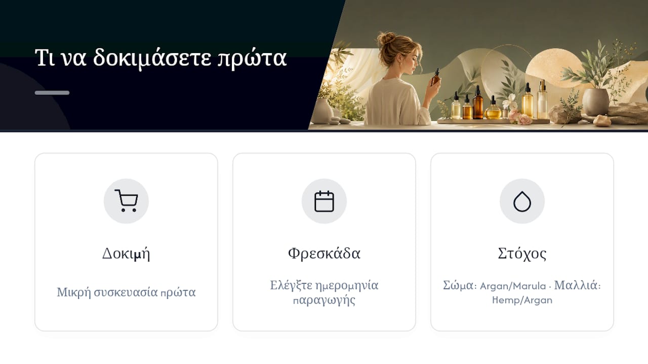 Ποια προϊόντα να δοκιμάσετε πρώτα από το Eneleo — overview diagram