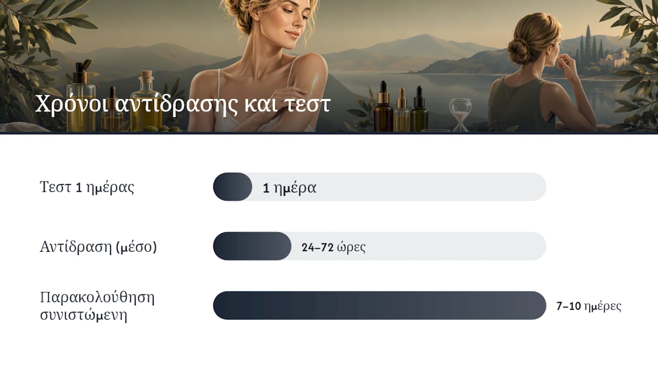 Ποιοι κίνδυνοι κρύβονται στα αιθέρια έλαια και πώς κάνεις patch test — overview diagram