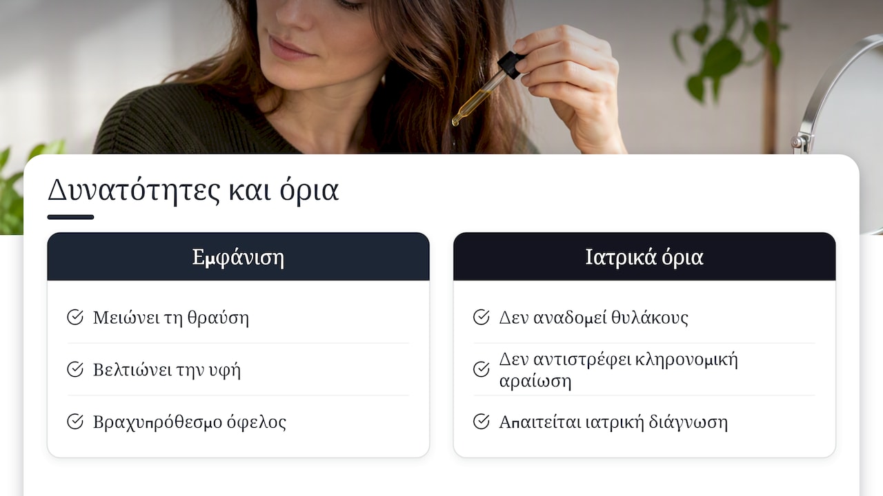Διαφορά ανάμεσα στη θραύση της τρίχας και την τριχόπτωση